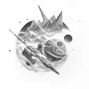 interstellar tattoo design idea