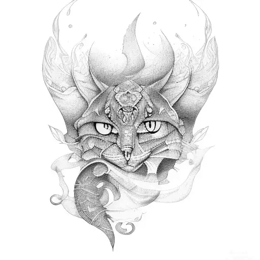 brujula tattoo design idea