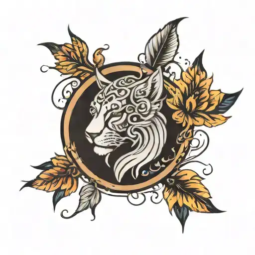 calm under pressure tattoo design idea