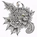 always working even when no one is watching tattoo design idea