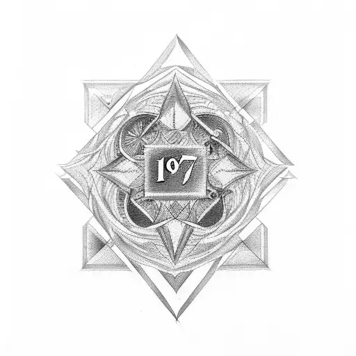 legacy inside of 1967 in roman numerals tattoo design idea