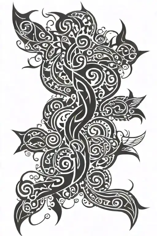 risk, rich tattoo design idea