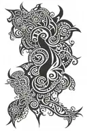 risk, rich tattoo design idea