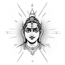 Lord Krishna 10 avatar tattoo design idea