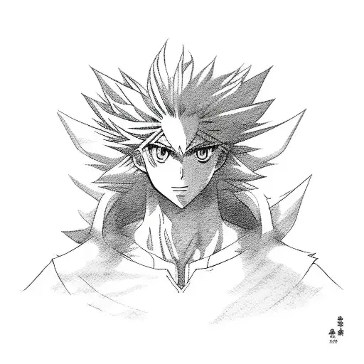 anime hunter x hunter tattoo design idea