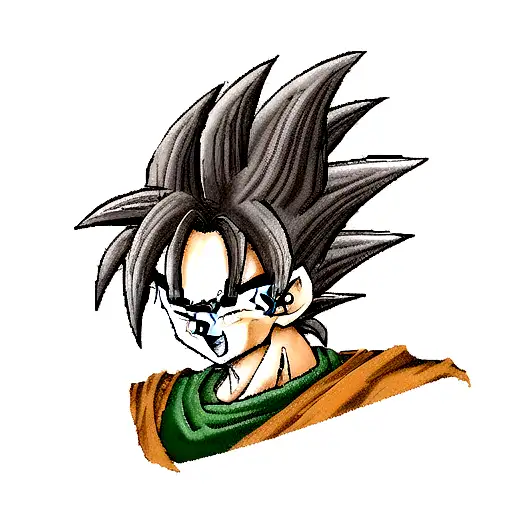 dragon ball z tattoo design idea