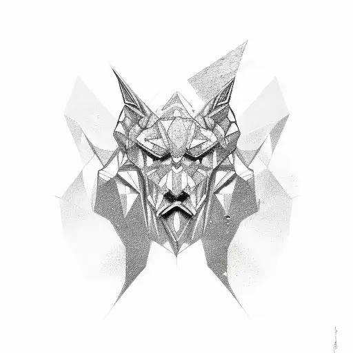 Diamond tattoo design idea