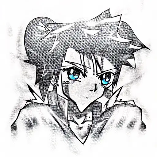 Anime JoJo tattoo design idea