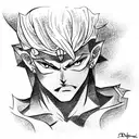 jojo bizarre adventure tattoo design idea