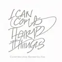 I can do hard things text tattoo design idea