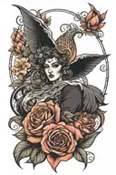Sarah Mathilde Laura Manuel Alecia tattoo design idea