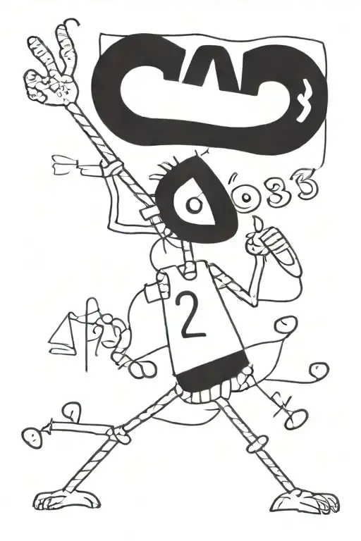 area code surrounded tattoo design idea