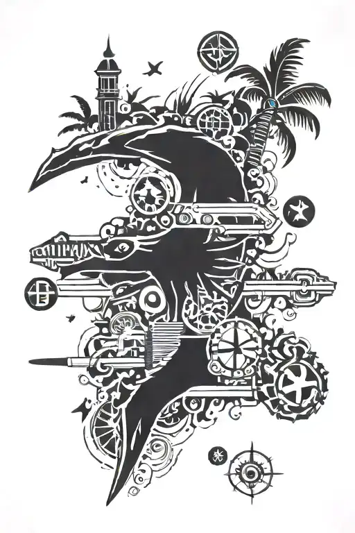 Tattoo secretly showing far cry 3 symbols and references to the game tattoo design idea