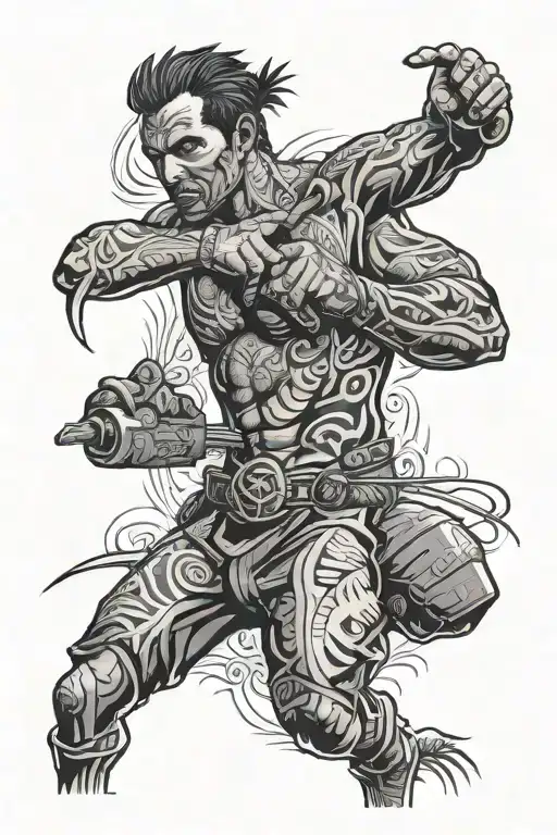 Far Cry 3 tatau tattoo design idea