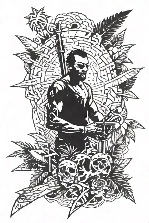 Tattoo secretly showing far cry 3, far cry 3 lore, and far cry 3 references tattoo design idea