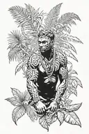 Create a jungle-inspired tattoo featuring elements from Far Cry 3 tattoo design idea