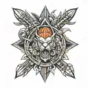 Incorporate video game elements into your tattoo design with a tribal tattoo inspired by Far Cry 3 themes tattoo design idea