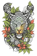 Create a jungle-inspired tattoo featuring elements from Far Cry 3 tattoo design idea