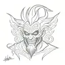 hatchet man icp hachetman small tattoo design idea
