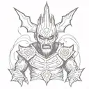 hatchet man icp hachetman small tattoo design idea