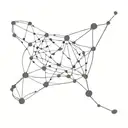 space neuron dna connection tattoo design idea