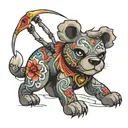 Teddy Bonnie tattoo design idea