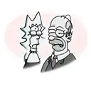 homer simpson tattoo design idea