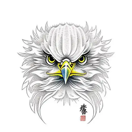 Eagle tattoo design idea