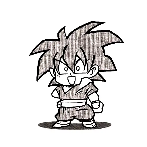 goku black tattoo design idea