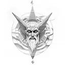 Atlas greek mythology tattoo design idea