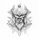 Atlas greek mythology tattoo design idea