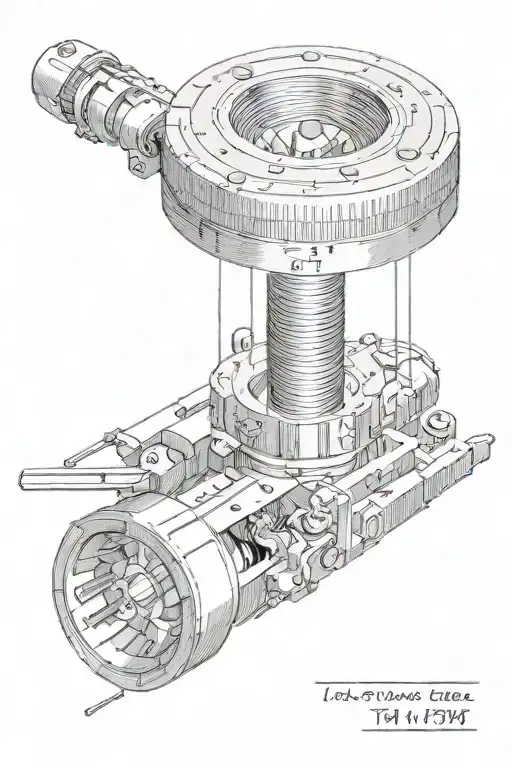 staff and camera lens on a tuning fork tattoo design idea