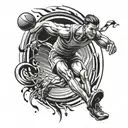 Track and Field  tattoo design idea