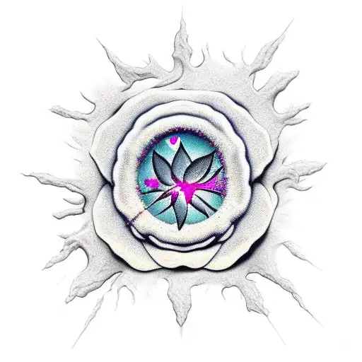 420 puff tattoo design idea