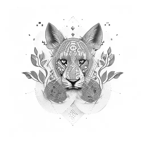 leon tattoo design idea