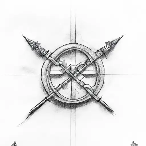 Celtic Lego band  tattoo design idea