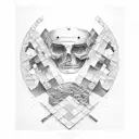 Colosseum tattoo design idea