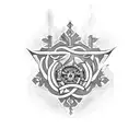 cruz tattoo design idea