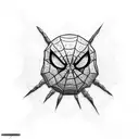 miles morales falling  tattoo design idea