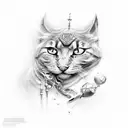 past, present and future tattoo design idea