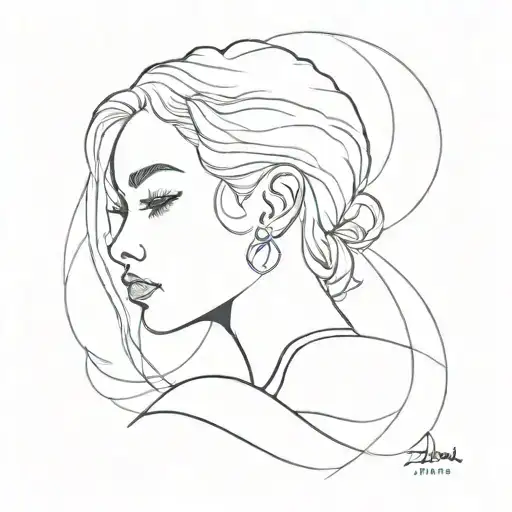 Aelaijah Von Aurea tattoo design idea