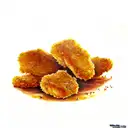 chicken nuggets tattoo design idea