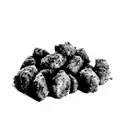 chicken nuggets tattoo design idea