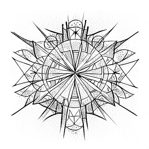 Star tattoo design idea