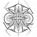 Star tattoo design idea