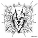 alchemy brimstone mercury tattoo design idea