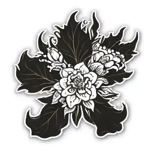 limited edition sticker tattoo design idea