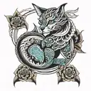 Chi rio tattoo design idea