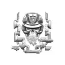 military  tattoo design idea