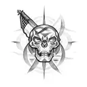 military  tattoo design idea